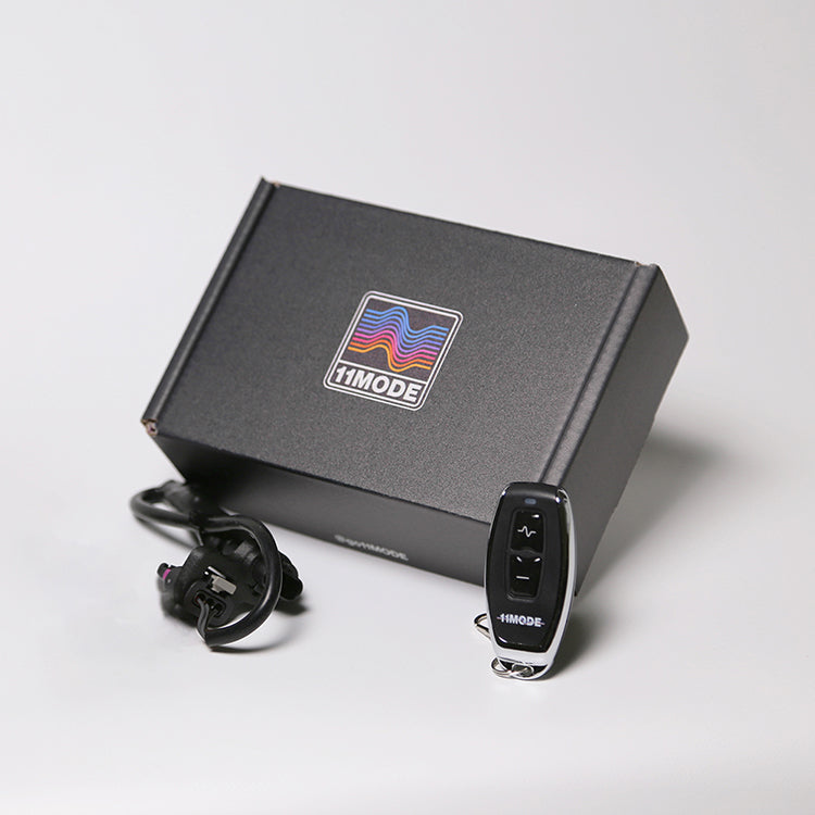 11MODE Exhaust Controller box and contents. What comes with your order